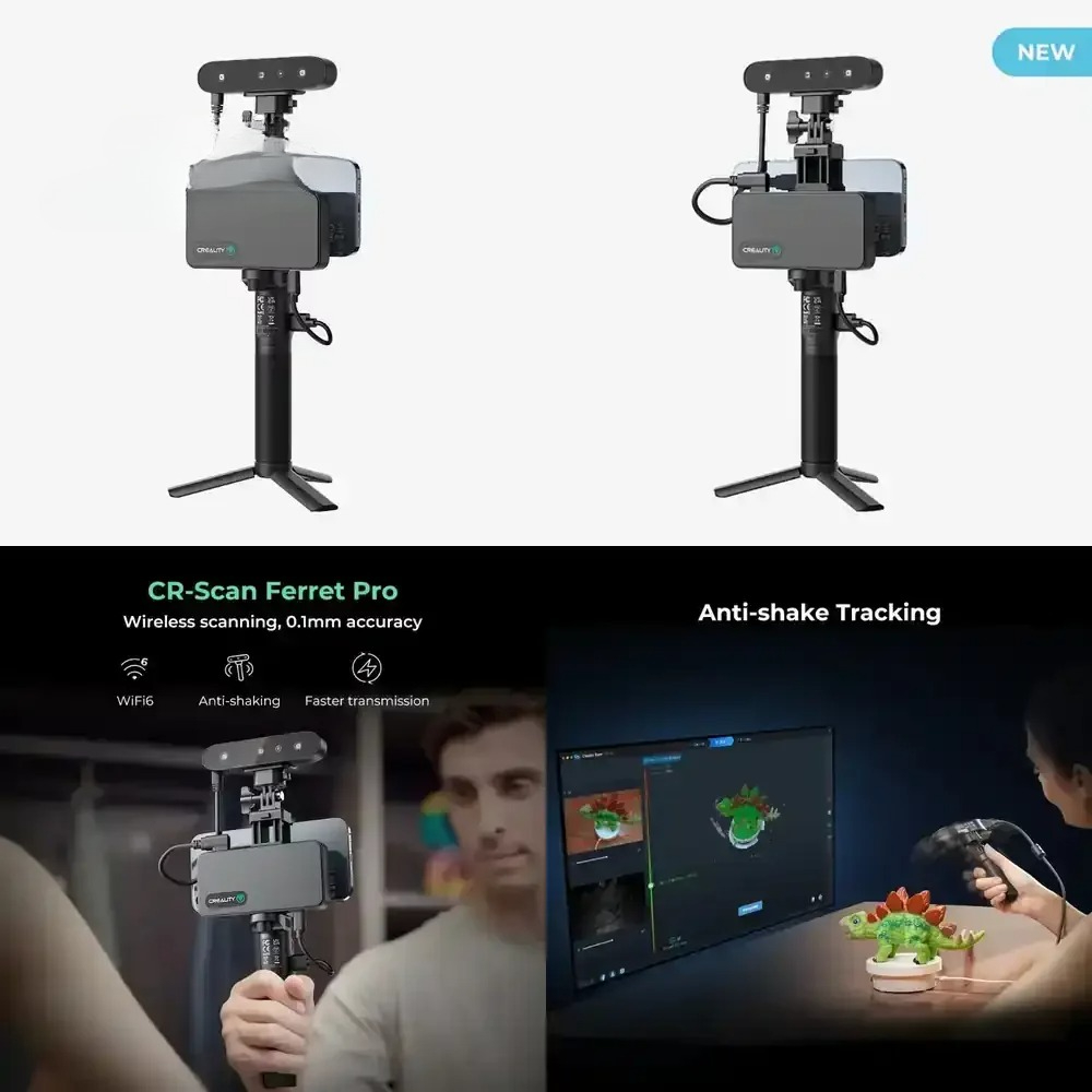 Handheld 3D Scanner High Precision - Профессиональный 3D-сканер для 3D-сканирования, высокоточный, быстрый,