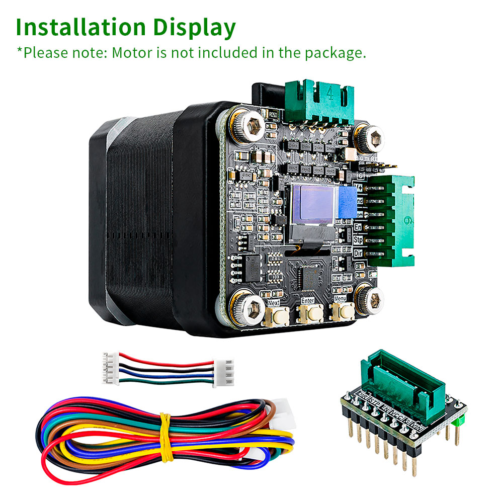 Контроллер шагового двигателя  – обзор и цена Closed Loop Stepper Motor Nema 17