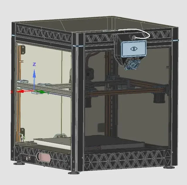 Комплект корпуса для ПК Sovol  – обзор и цена Corexy 3D Printer Kit