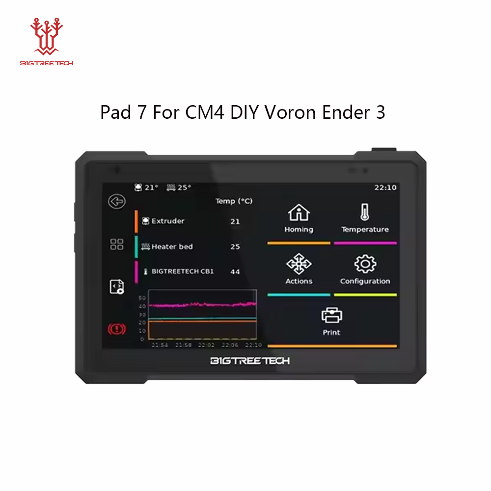 BIGTREETECH Pad 7 IPS сенсорны – обзор и цена Klipper Pad 7 Inch